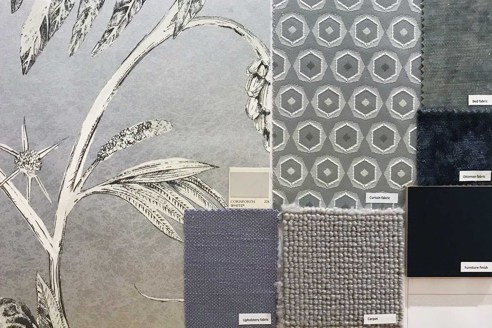 Interior design board.
